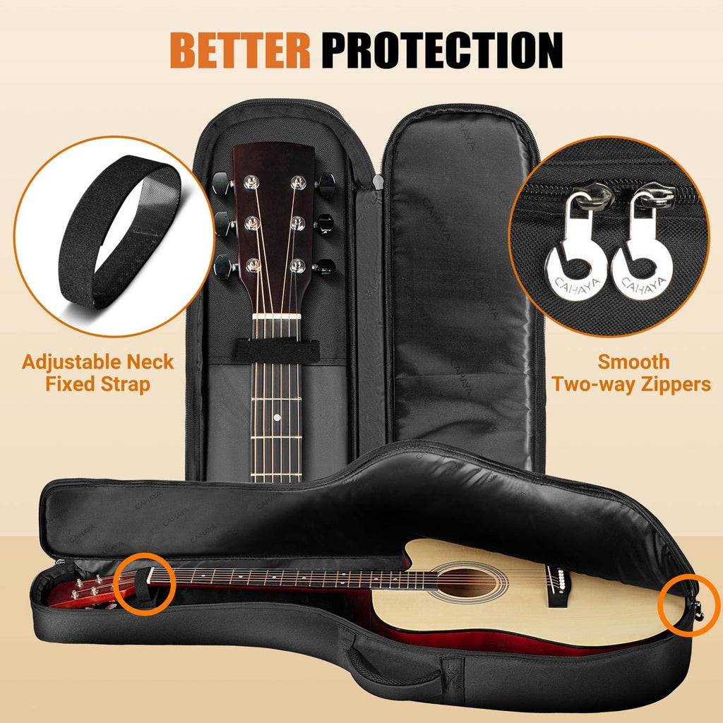42 43 44In 0.5In Thick Padding Acoustic Guitar Bag M719741
