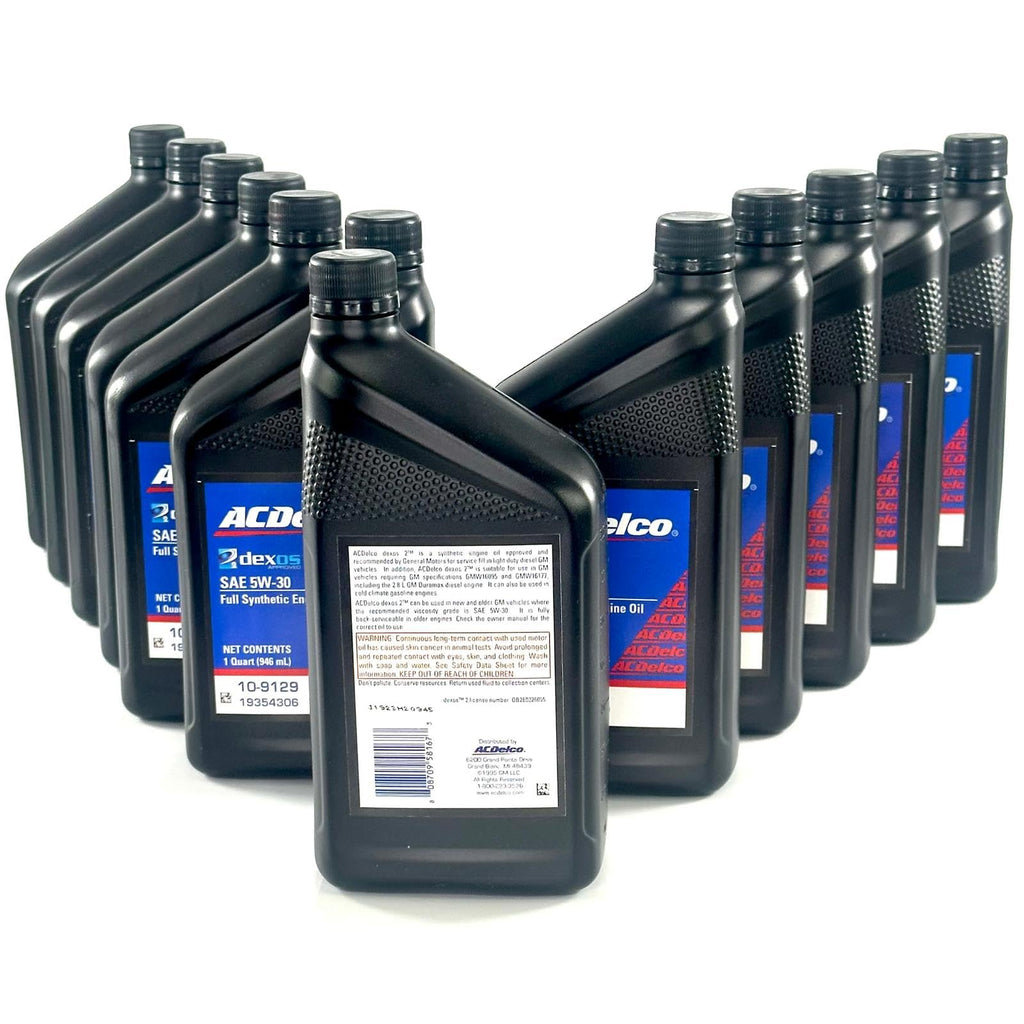 Full Synthetic 5W-30 Motor Oil Case of 12 Quarts Z2353