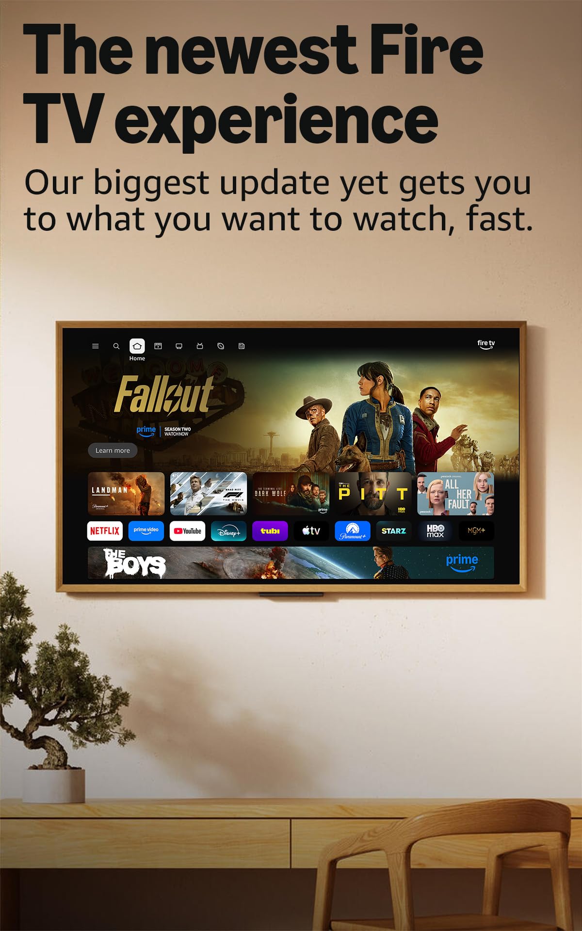 43" 4K Ultra HD Smart TV with Alexa Remote F609