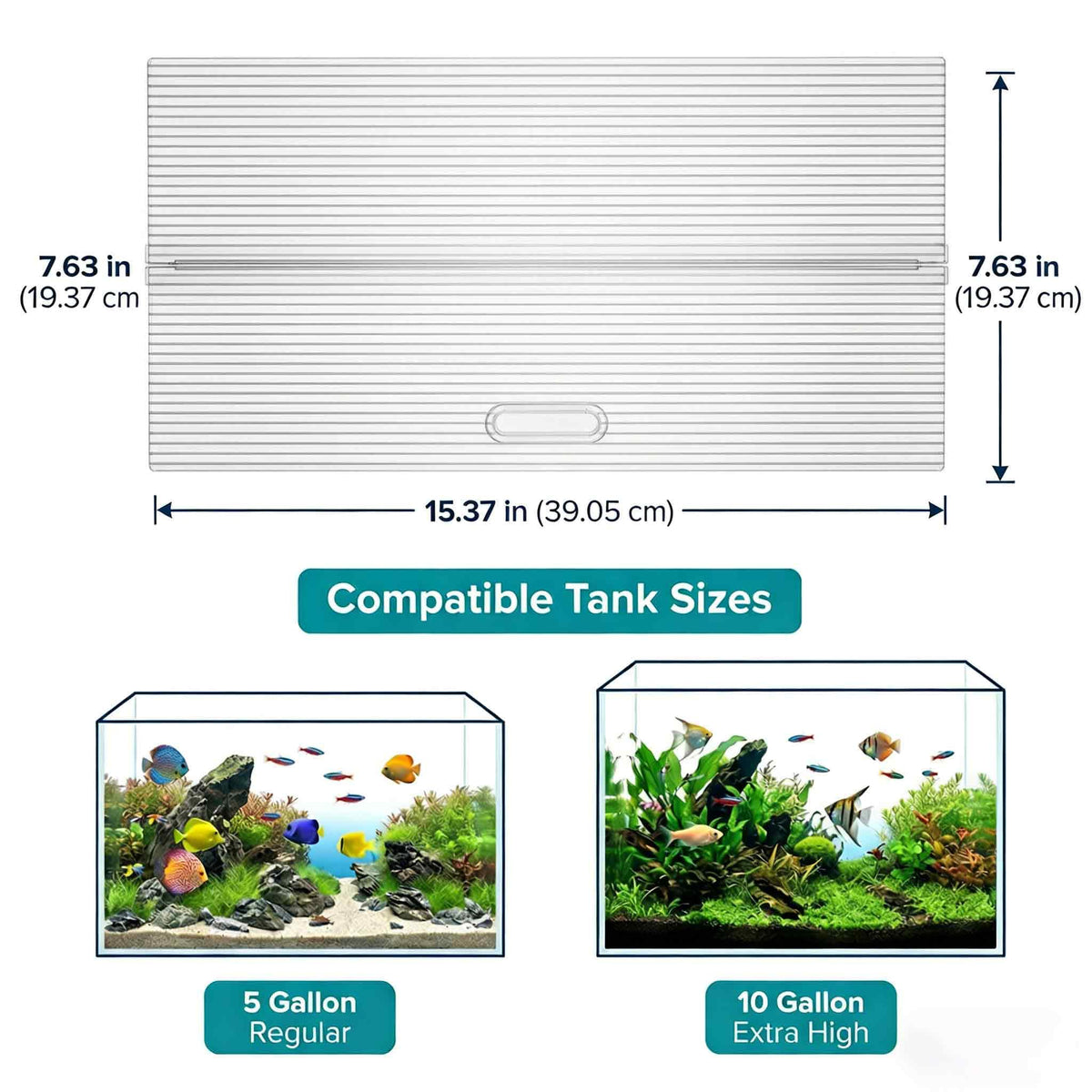 Clear Polycarbonate Aquarium Lid A631528