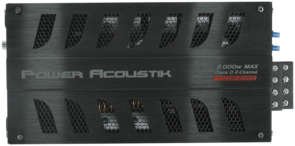 2000W 2-Channel Class D Car Amplifier U826
