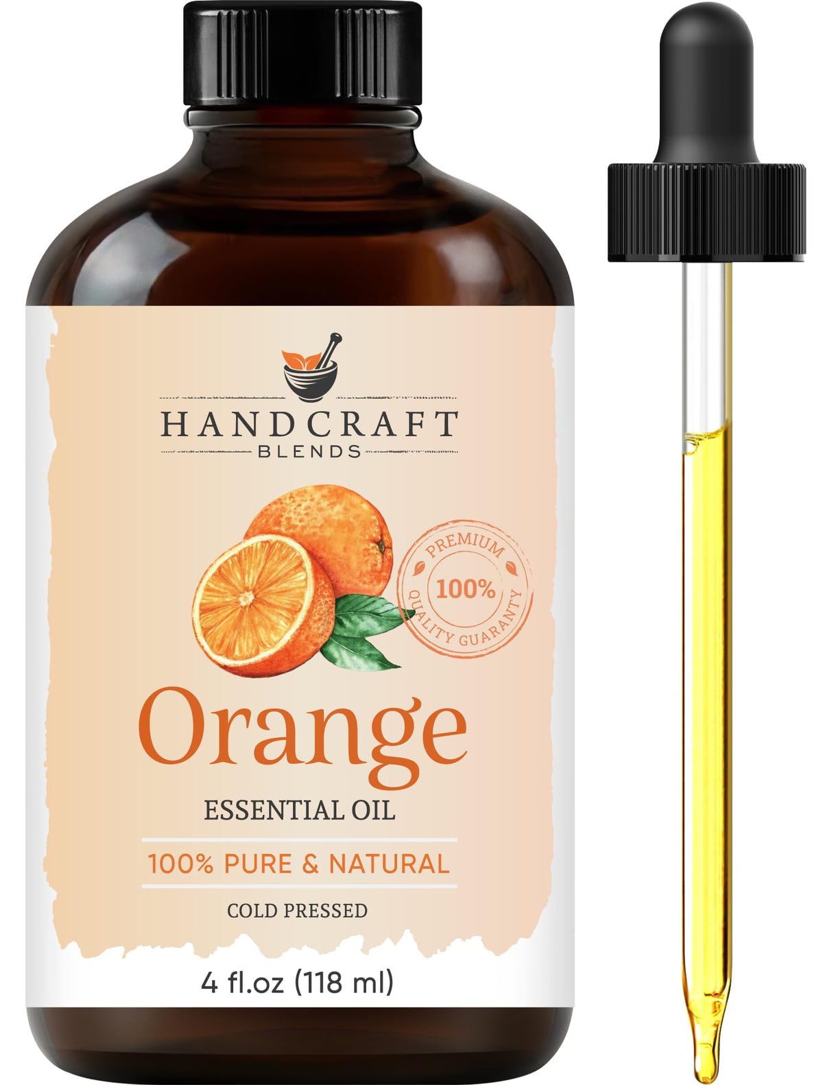 Sweet Orange Eucalyptus and Lavender Essential Oil 4 Fl. Oz K12548