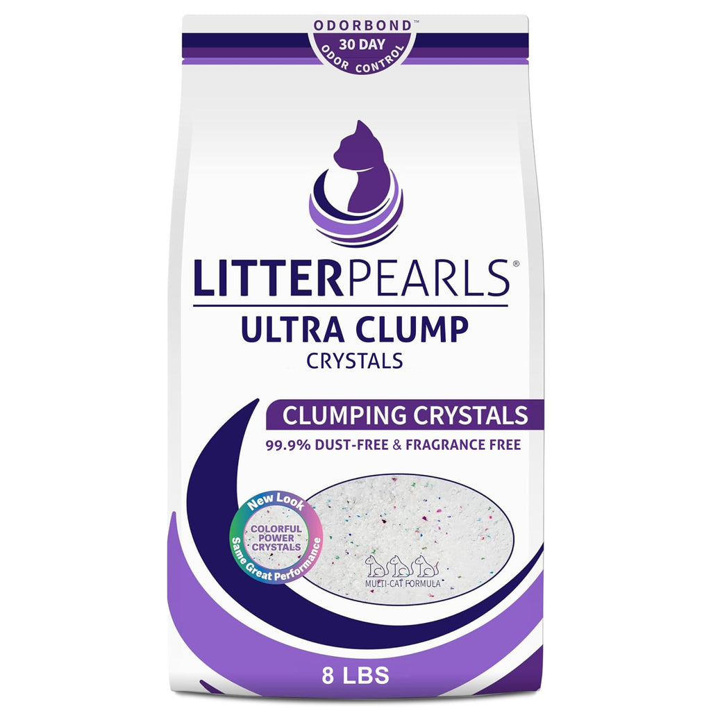 Unscented Crystal Clumping Cat Litter 8lb T6373