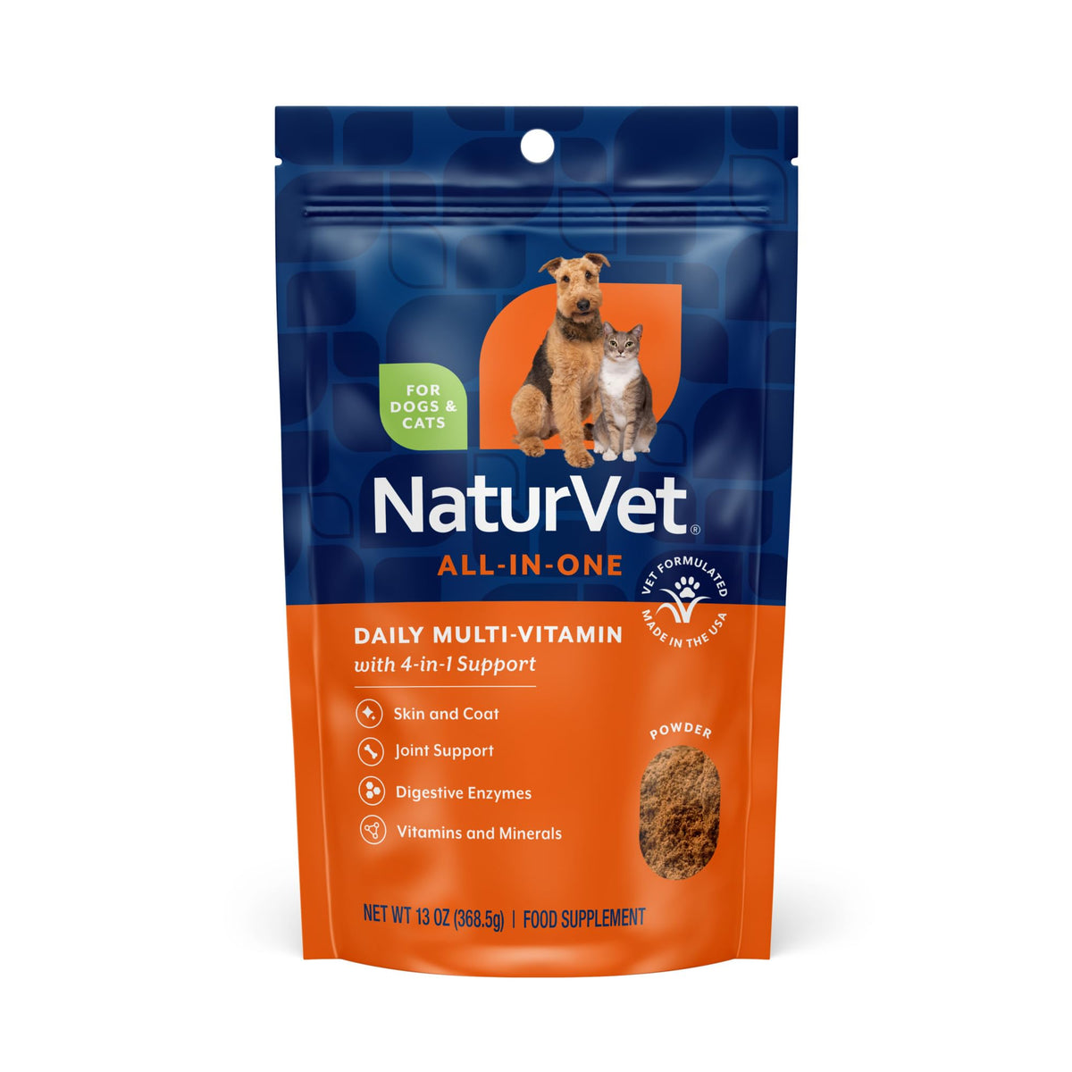 Cat & Dog Daily Multivitamin 13 Oz Powder Q5166