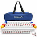 166 Mahjong Tiles 4 Racks 4 Pushers Mahjong Set L36712