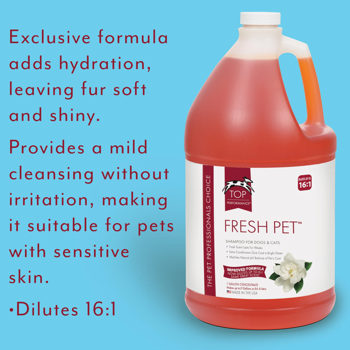 Fresh Pet Shampoo 1-Gallon T2777