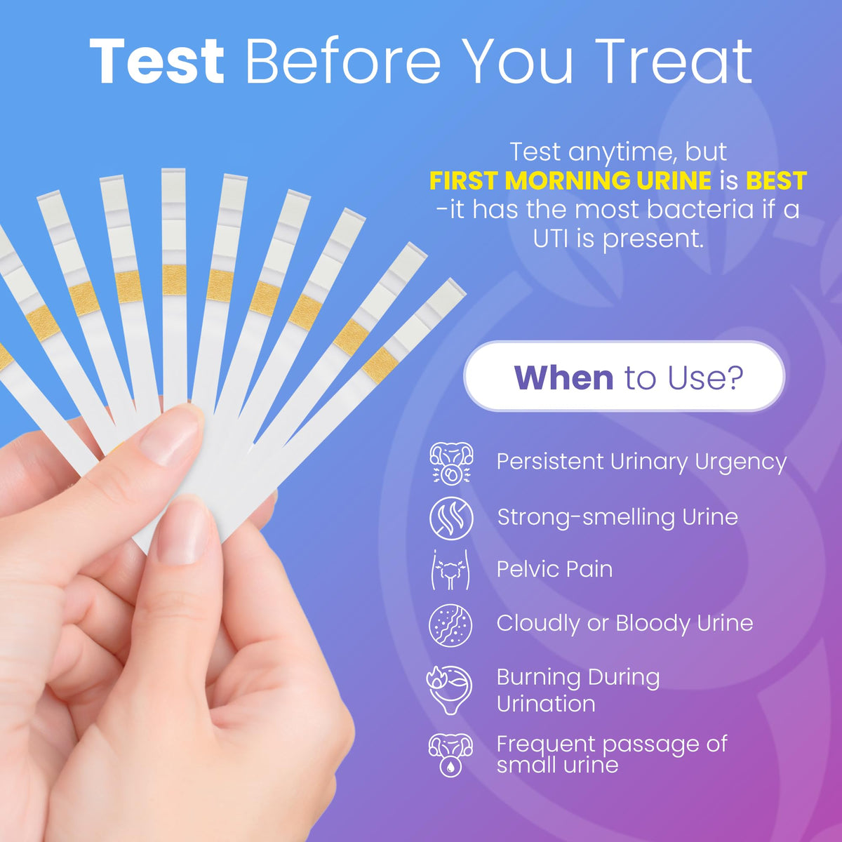 Vaginal pH UTI Tests Combo Kit F928