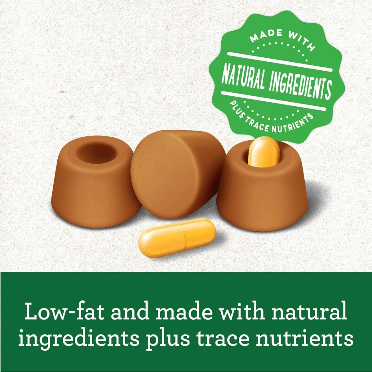 Chicken Capsule Size Dog Medicine Treats 3 Pack H3685