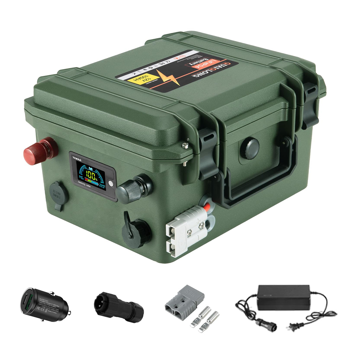 12V 100Ah LiFePO4 Deep Cycle Battery W26456