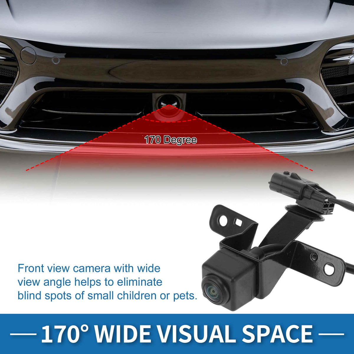 Front View Camera for Nissan Rogue 2017-2020 R988054