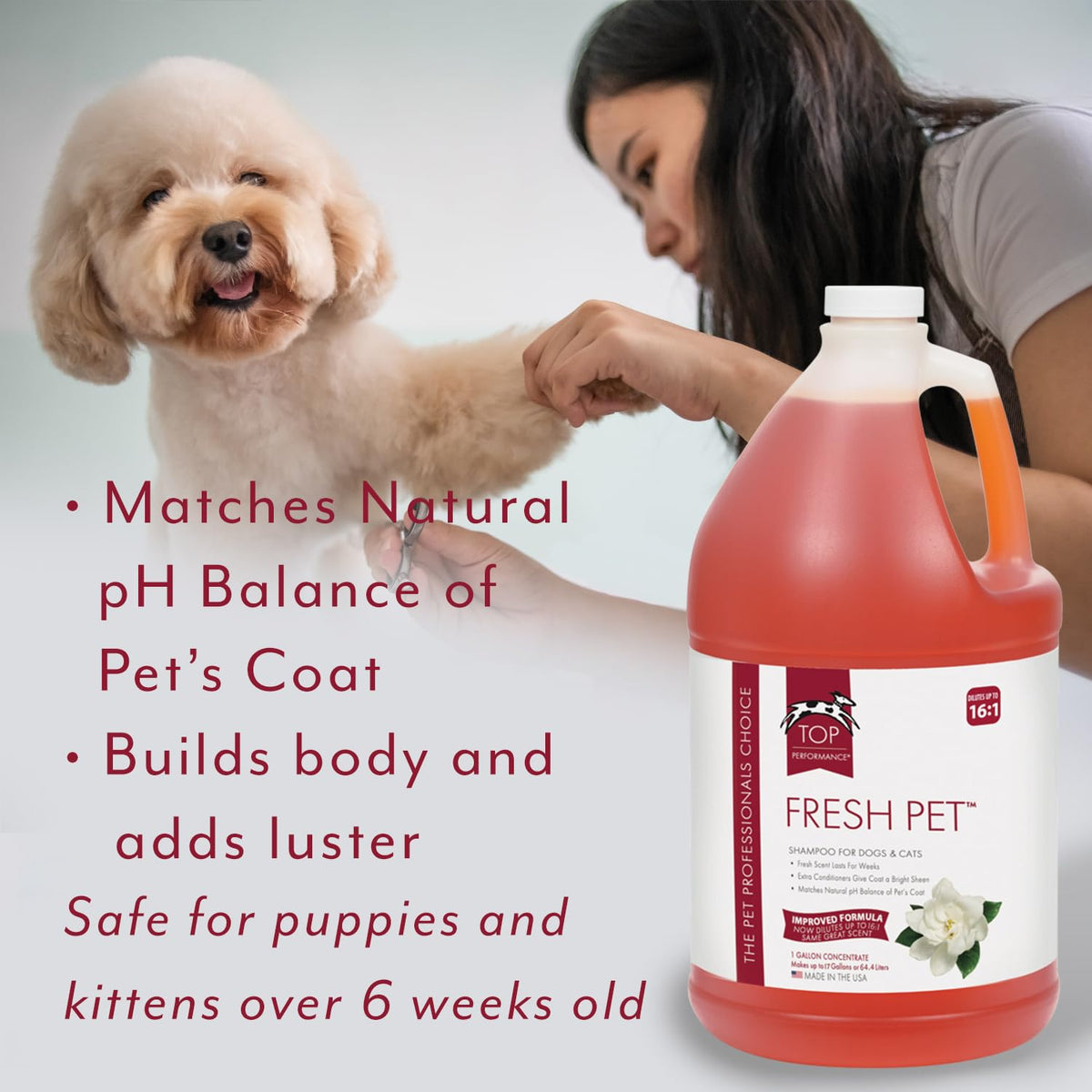 Fresh Pet Shampoo 1-Gallon T2777