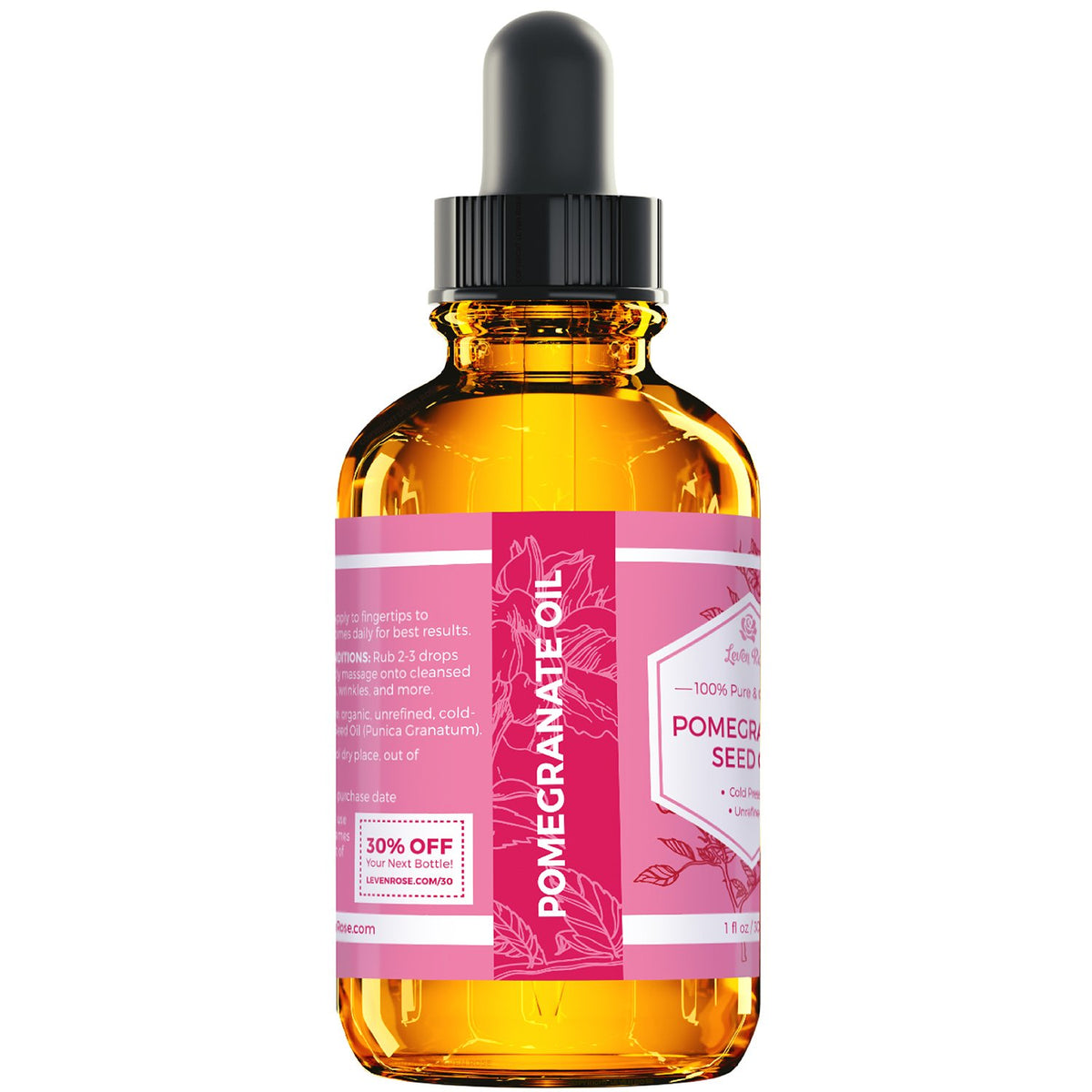 Organic Pomegranate Seed Oil 1 oz S3644