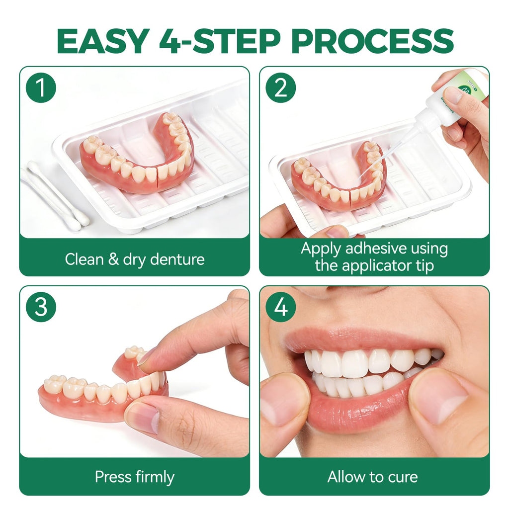 Denture Repair Adhesive Kit 10ML K967