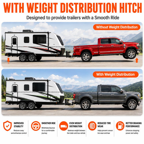 1,000 lb Weight Distribution Hitch with Sway Control I593