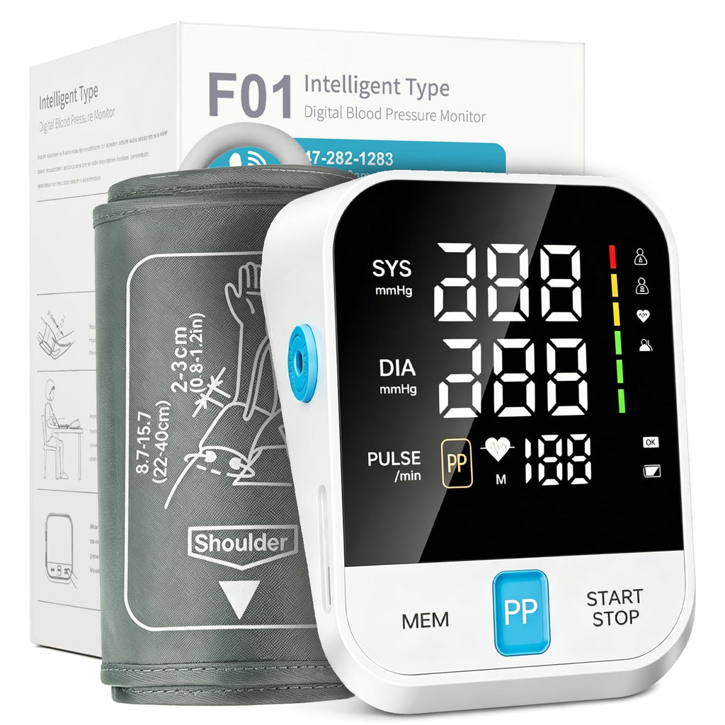 Automatic Upper Arm Blood Pressure Monitor with Large Cuff D123291