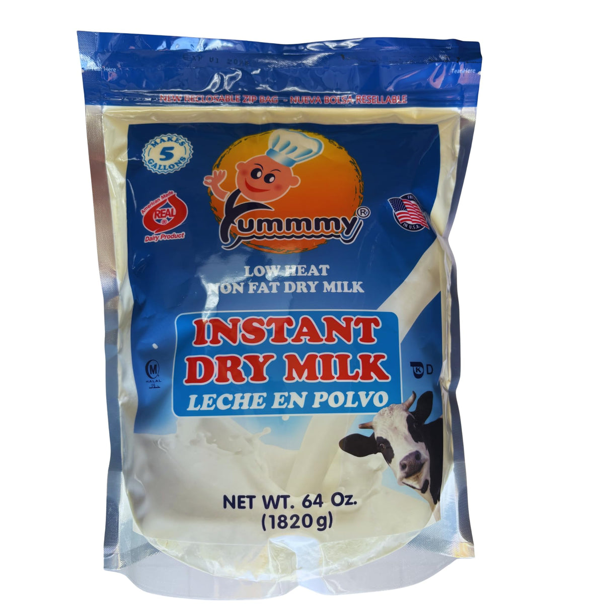 64 oz Instant Nonfat Powdered Dry Milk A676