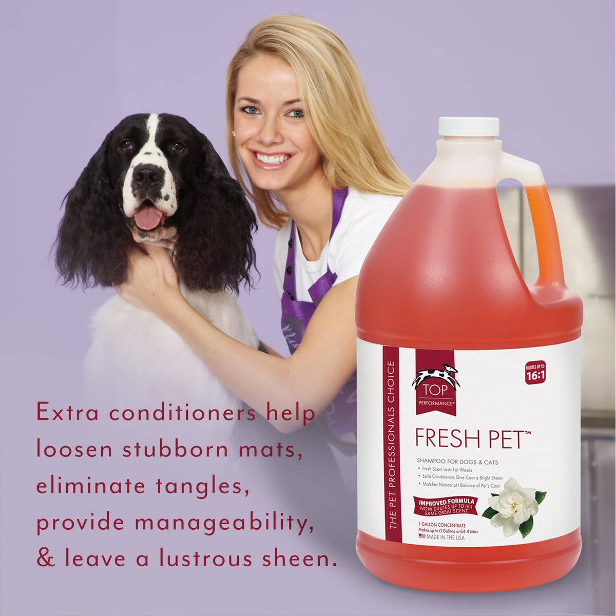 Fresh Pet Shampoo 1-Gallon T2777