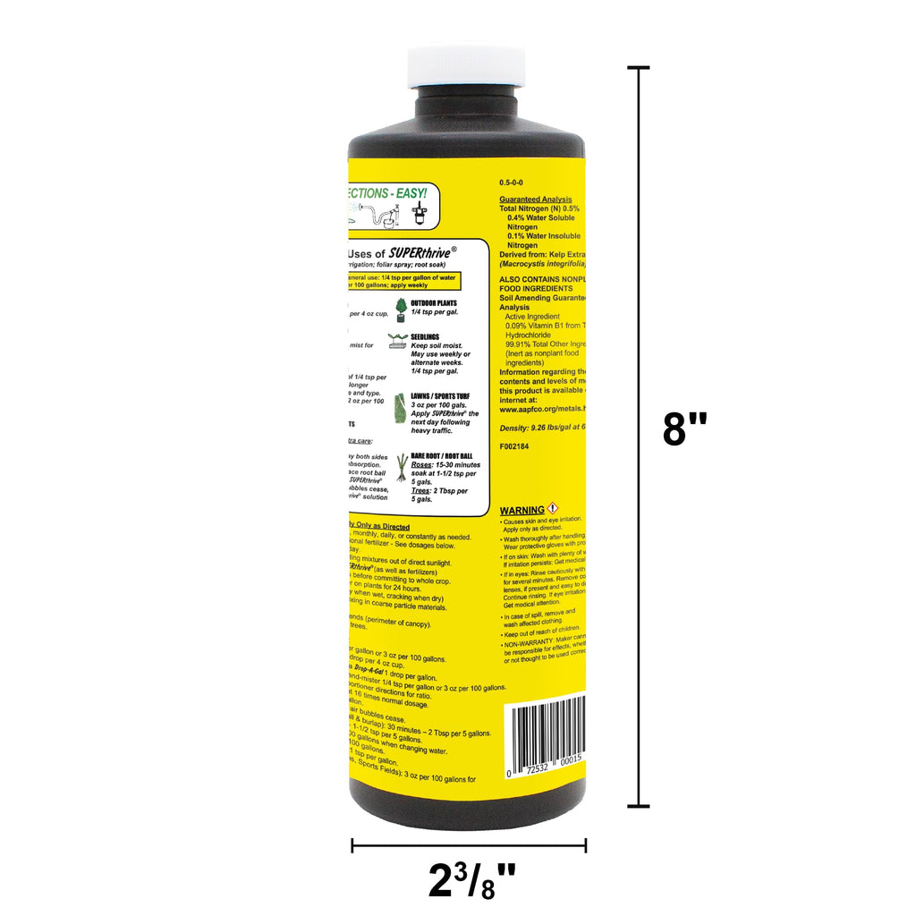 Vitamin Solution with Kelp Liquid Concentrate 1 Pint P686874