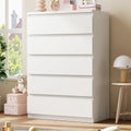 White 5 Drawer Dresser Chest of Drawers S36633