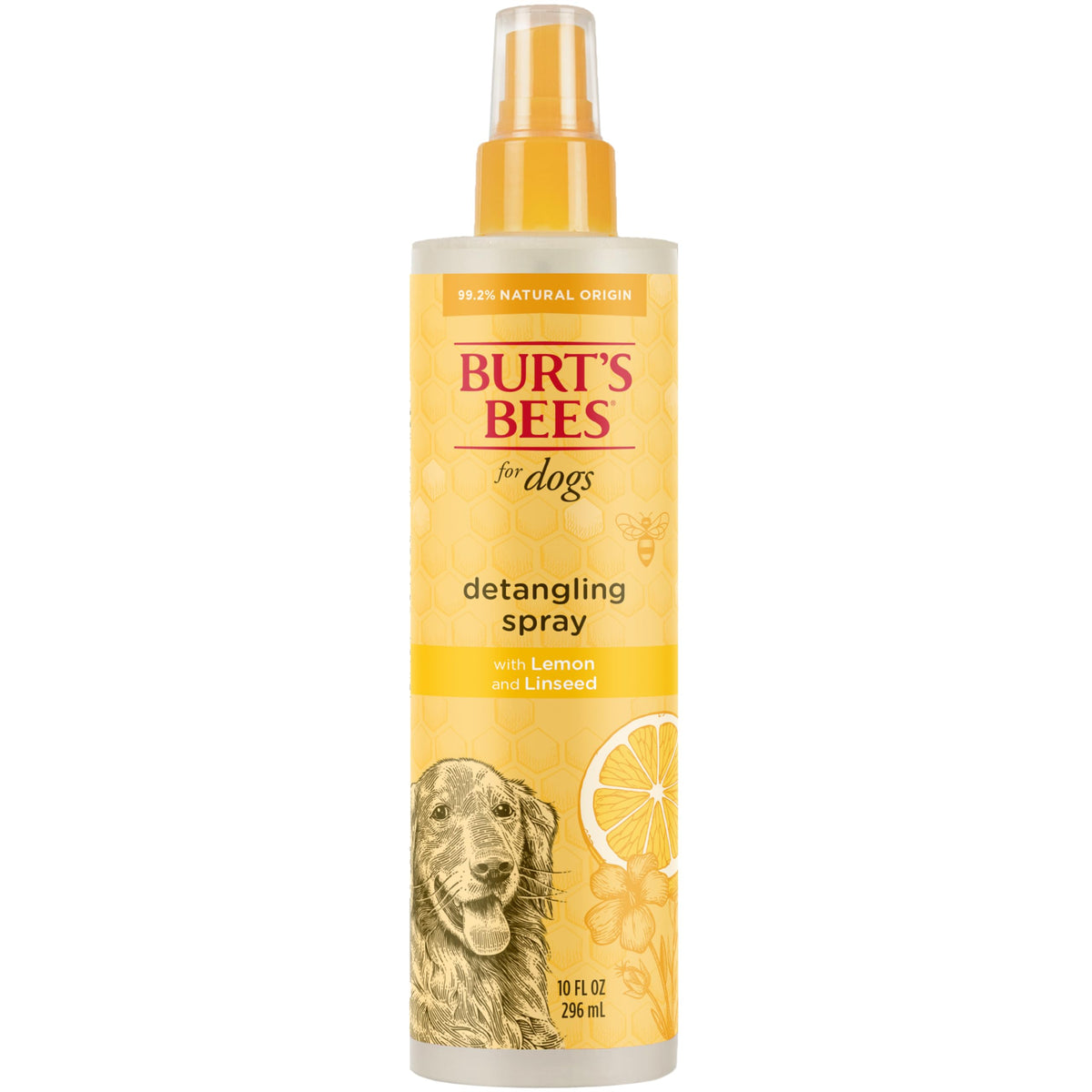 Dog Detangling Spray with Lemon & Linseed 10 Fl Oz L360986