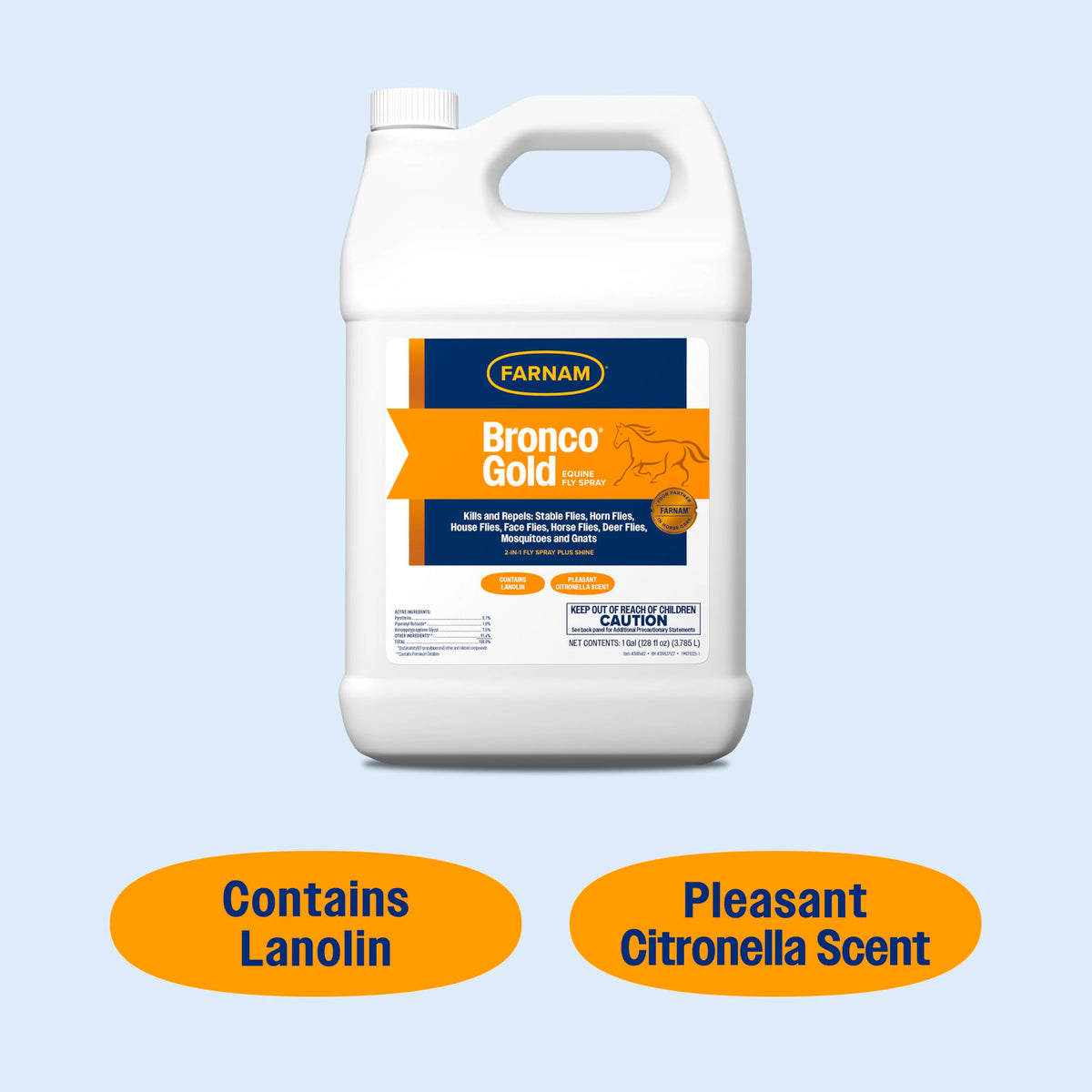 128 oz Horse Fly Spray and Coat Conditioner E786638