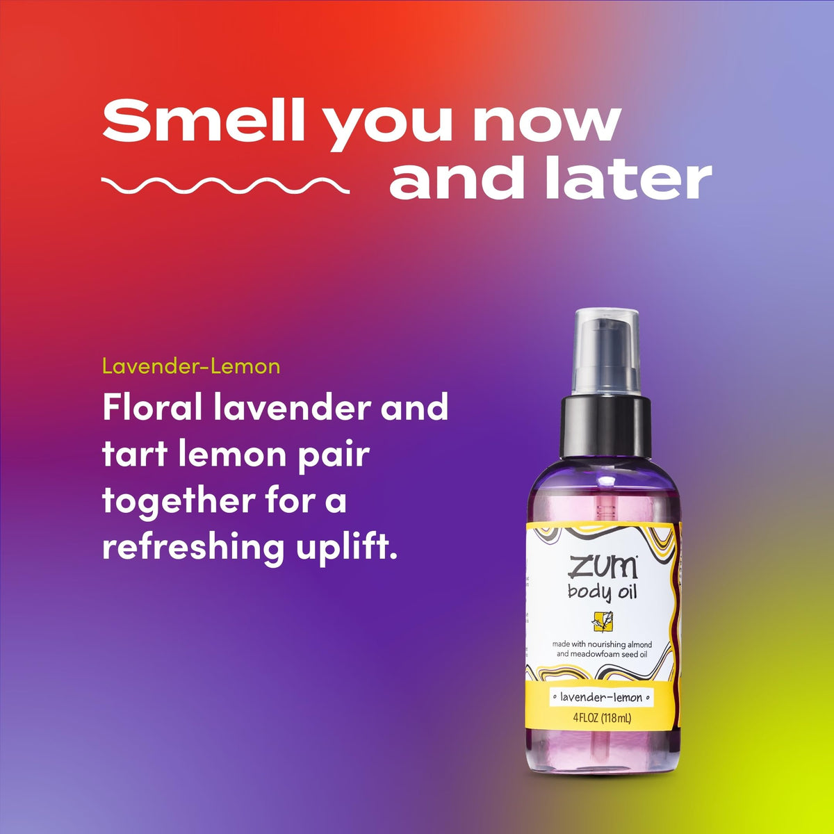 Lavender-Lemon Body & Massage Oil 4 fl oz Y399450