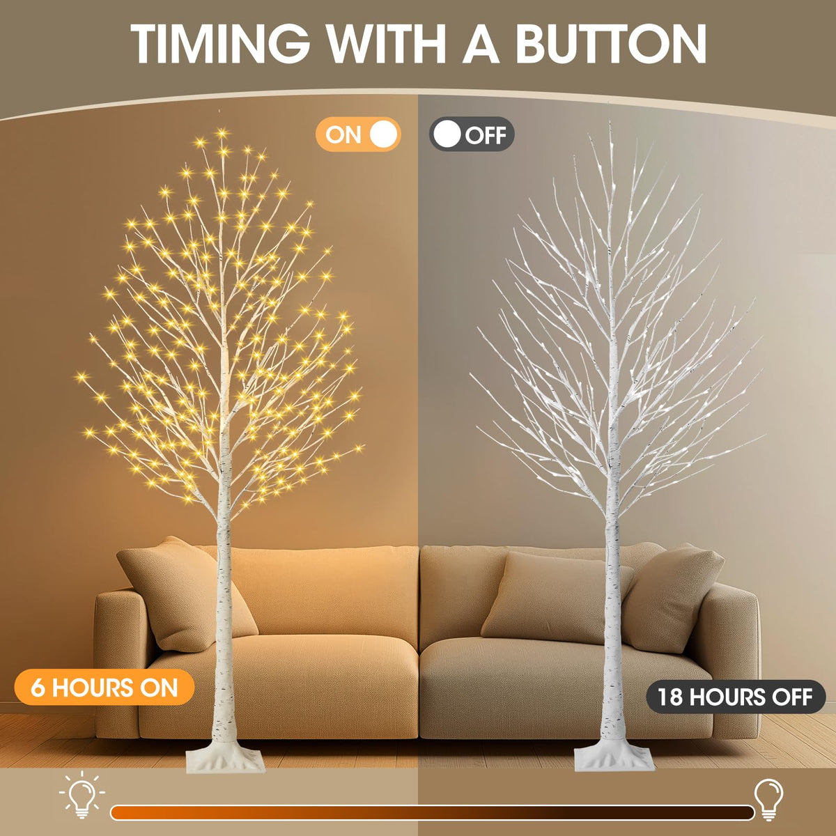 6FT Lighted Tree with 144 LED I2457