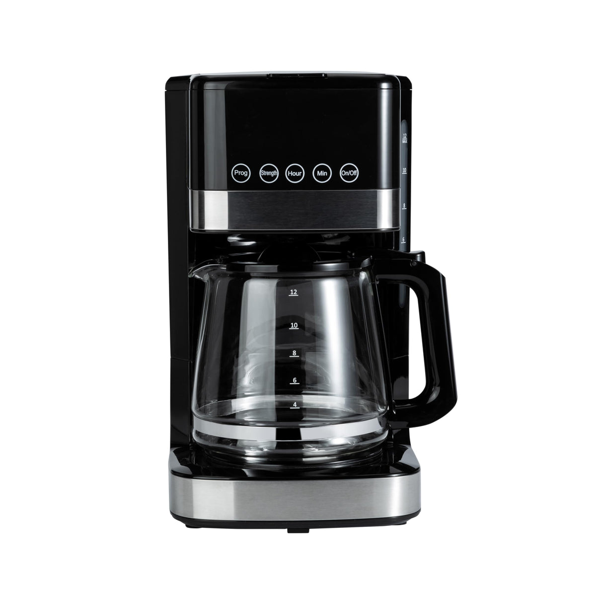 12 Cup Programmable Drip Coffee Maker with Glass Pot C984153