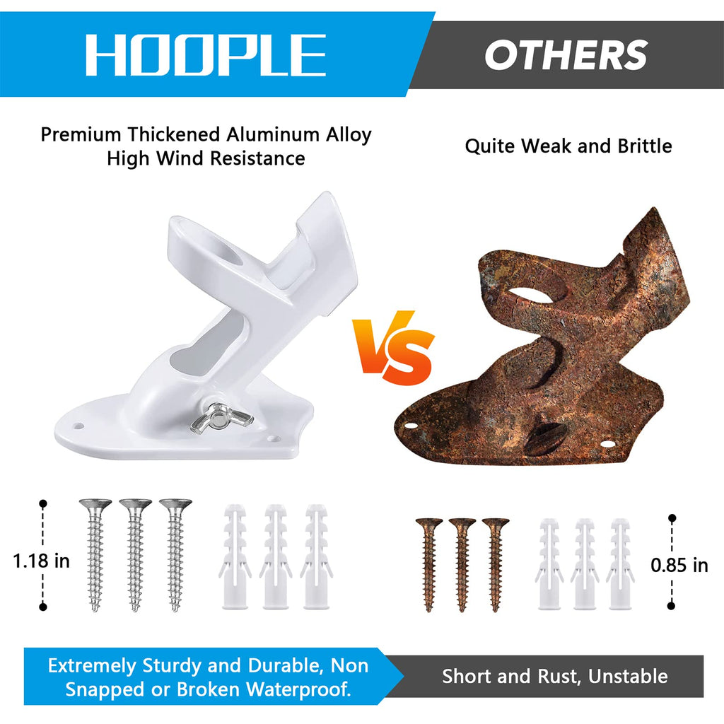 Heavy Duty Aluminum Flag Pole Holder P86198