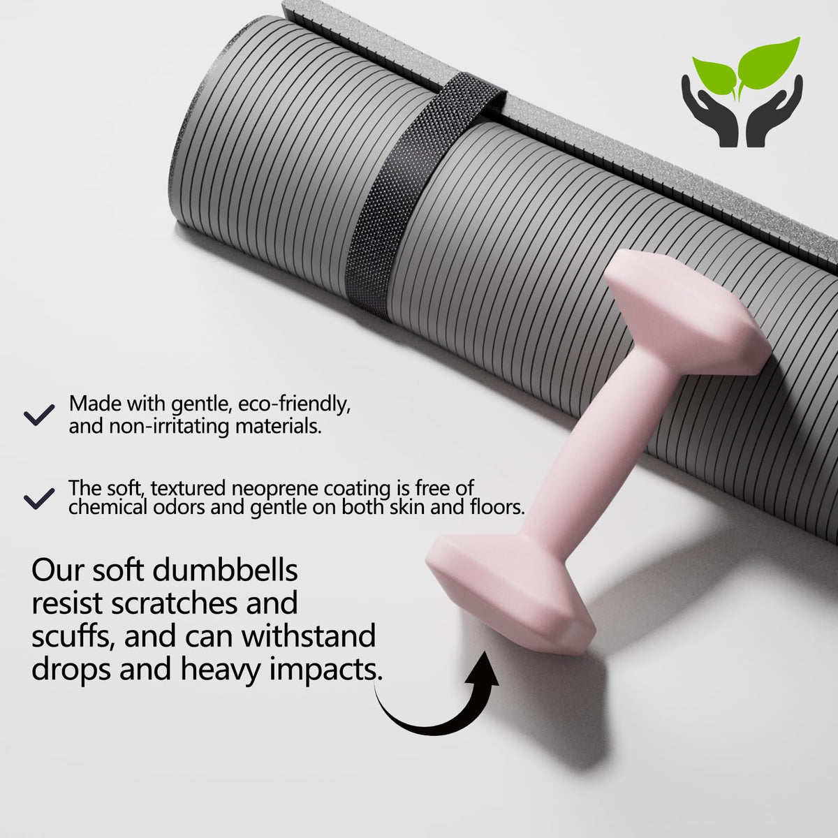 Neoprene-Coated Dumbbells Set of Two N609676