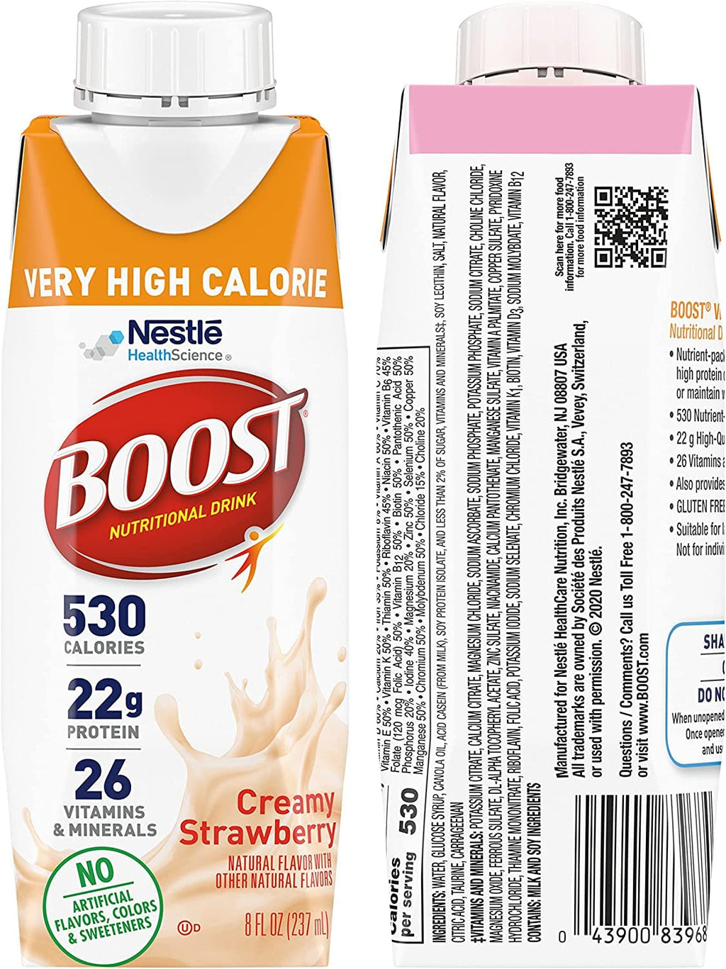 Very High Calorie Nutritional Drink Variety Pack, 12 Count L325
