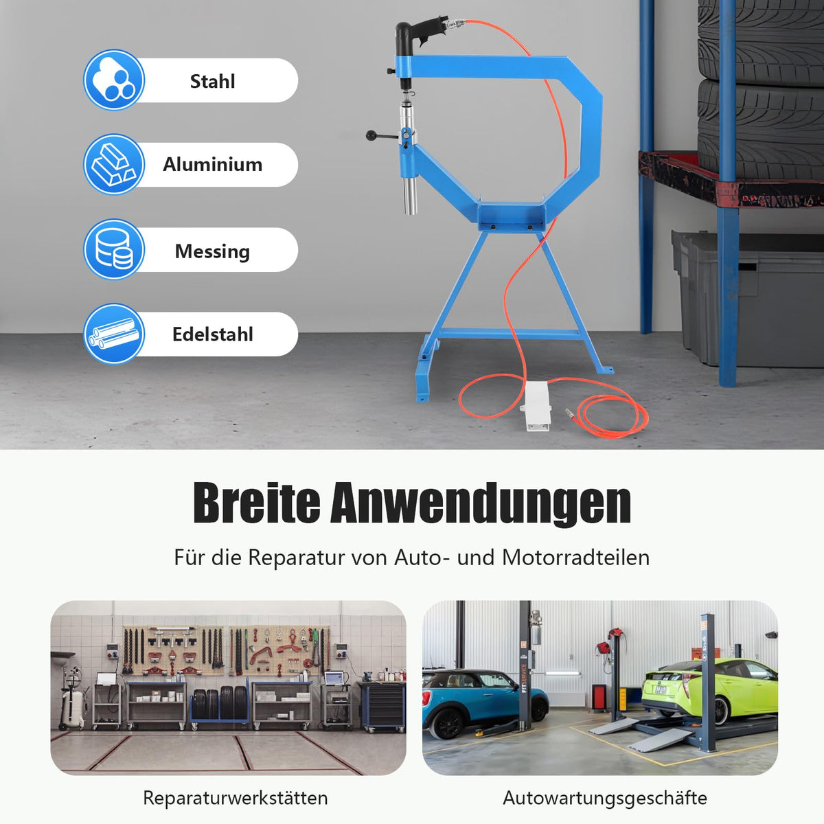 Pneumatic Planishing Hammer S4155