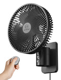 8.5-Inch Quiet Wall-Mounted Oscillation Fan with Remote & Timer O3222