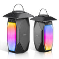 2 Pack Outdoor RGB Bluetooth Speakers H212