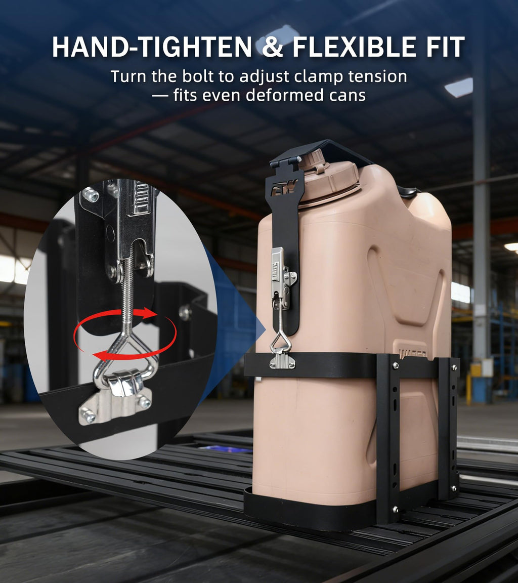 5 Gallon Water Container Mount Holder with Combination Lock B128500