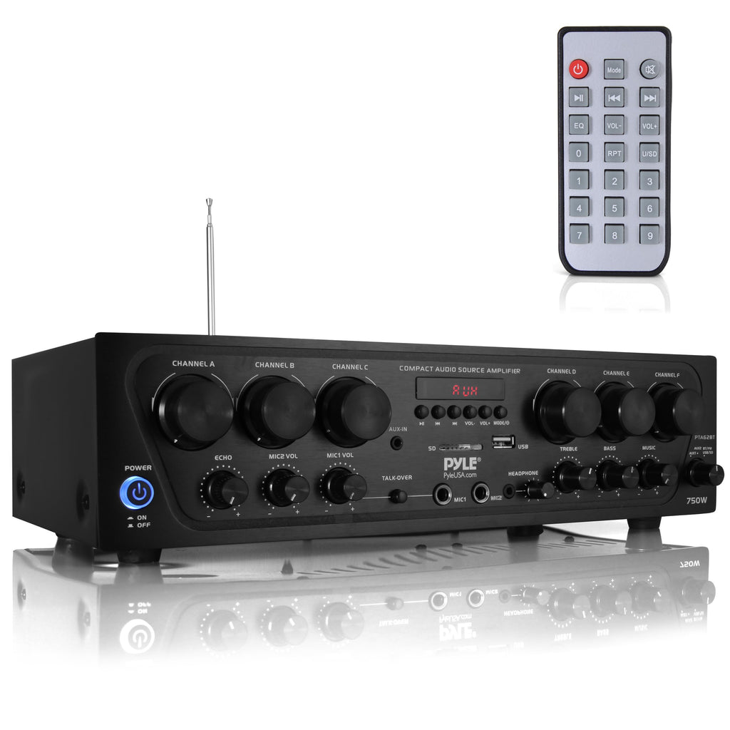 Wireless Bluetooth 6 Channel 750W Karaoke Amplifier R307104