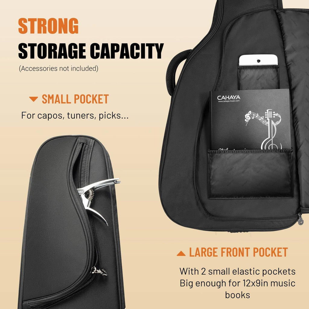 42 43 44In 0.5In Thick Padding Acoustic Guitar Bag M719741