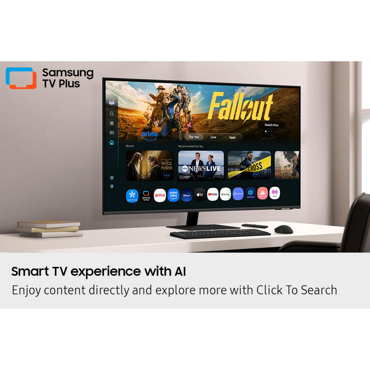 43” 4K UHD Smart Monitor U187