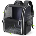 Dog Carrier Backpack for Small Medium Dogs Cats up to 18 lbs, Breathable Pet Backpack Carrier with 3 Entrances K94585