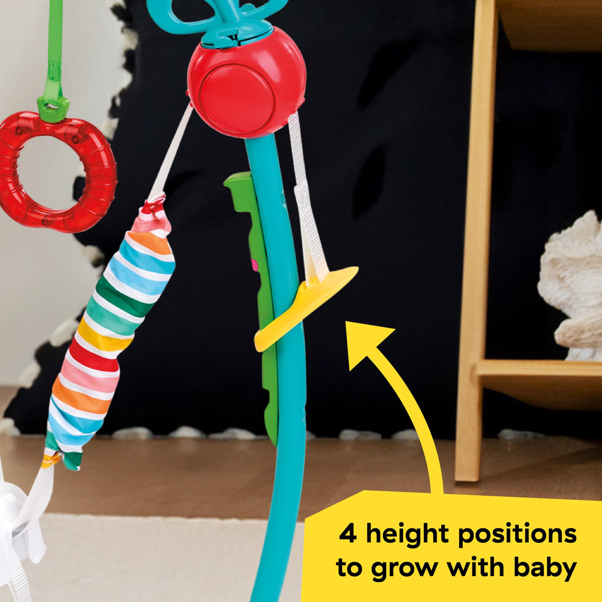 2-in-1 Baby Jumper Activity Center with Lights & Sounds Y320