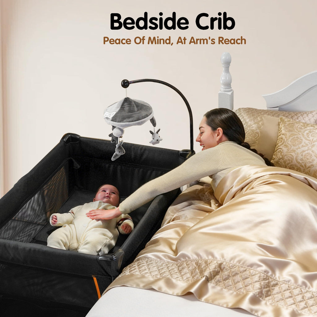6 in 1 Baby Pack and Play with Bassinet and Changing Table K121859