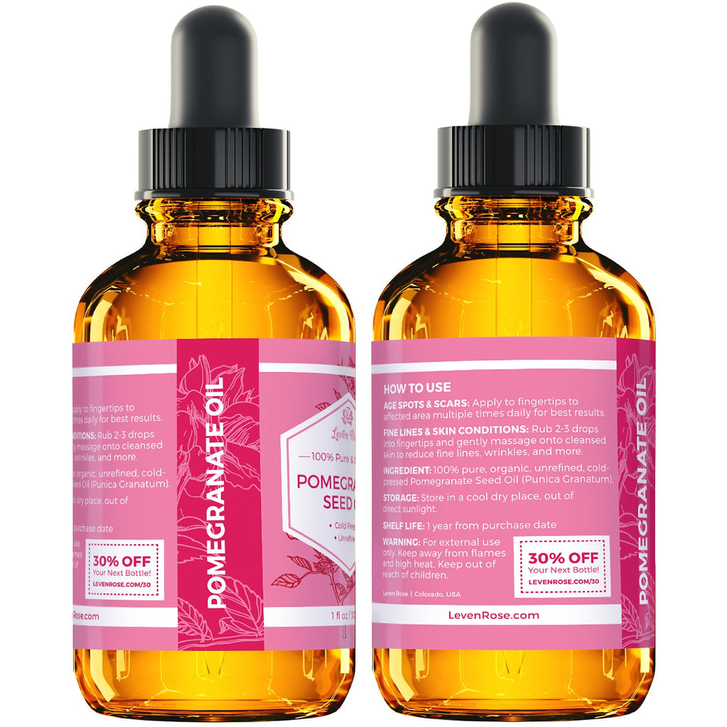 Organic Pomegranate Seed Oil 1 oz S3644