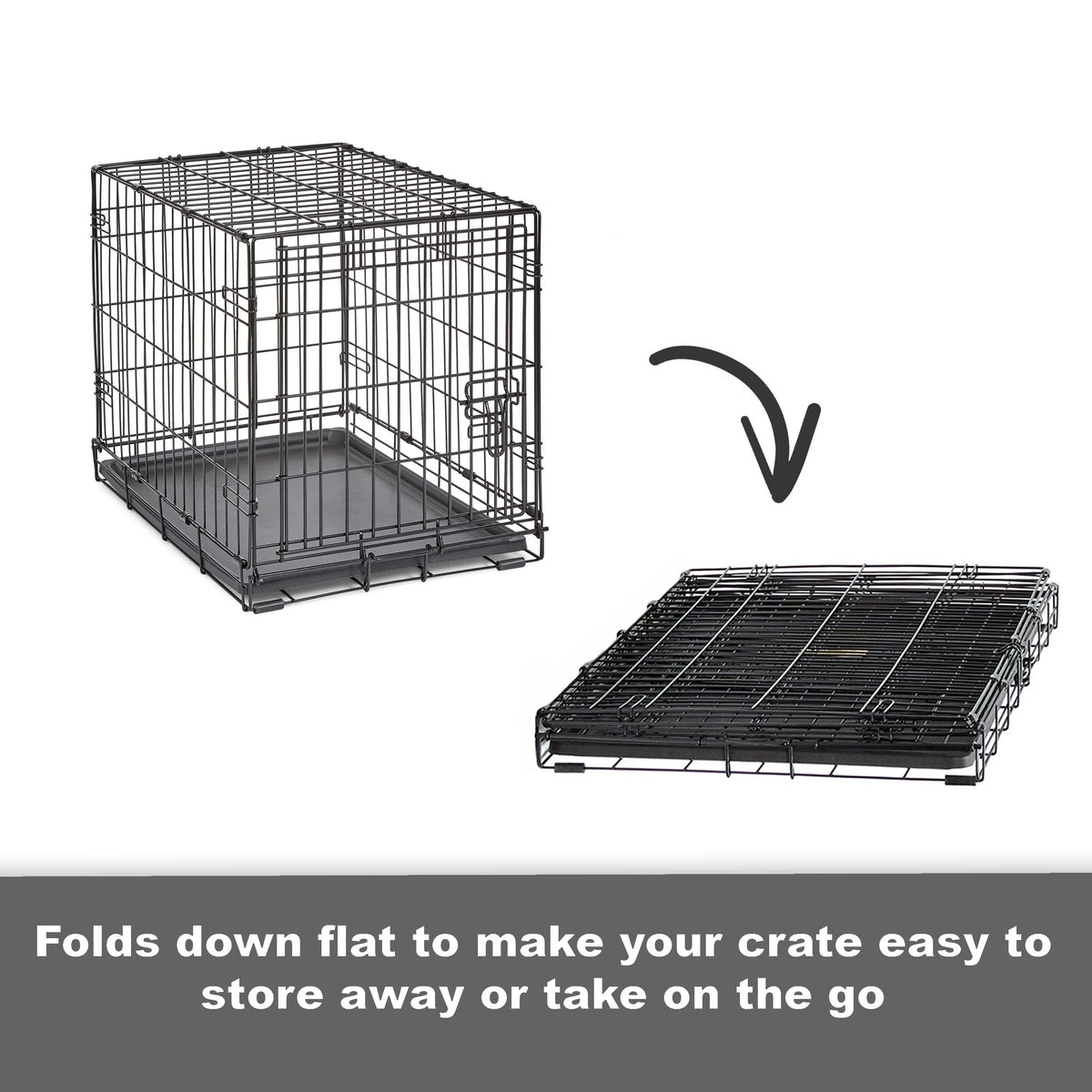 48-Inch Single Door Crate Y40559