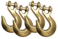 4 Pack 3/8" Grade 70 Clevis Slip Hook Z353708