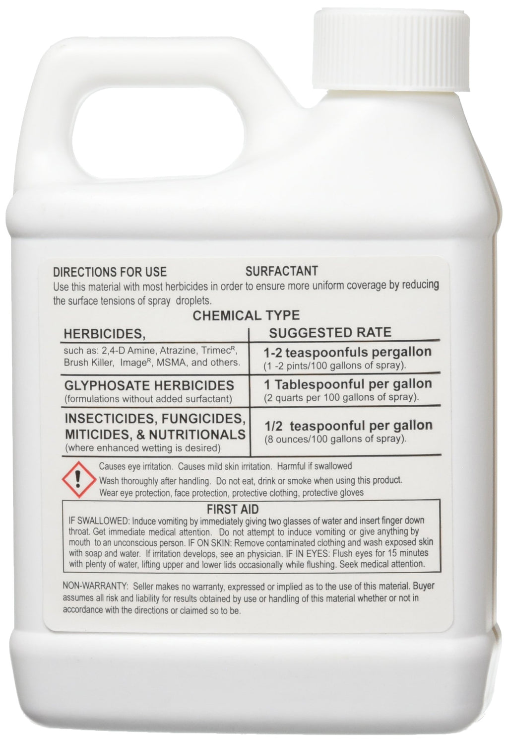 Lawn Weed Killer and Surfactant R400937