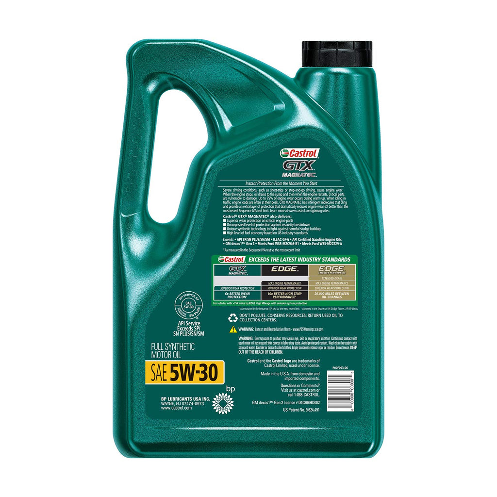 5W-30 Full Synthetic Motor Oil 5 Quart T42811