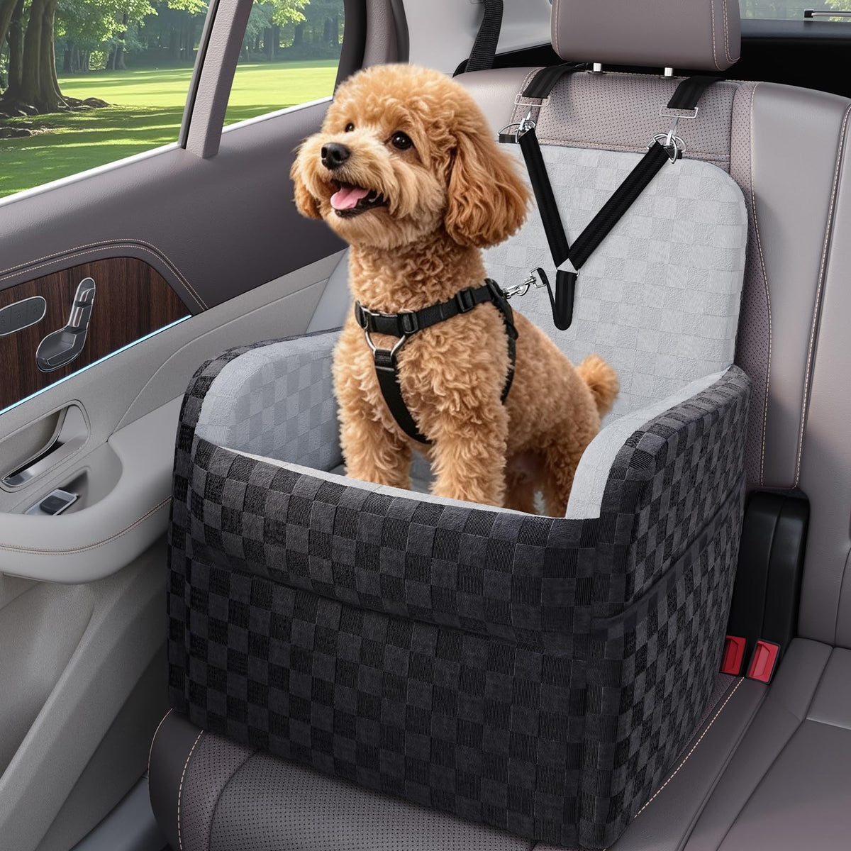 Waterproof Dog Booster Car Seat P1830