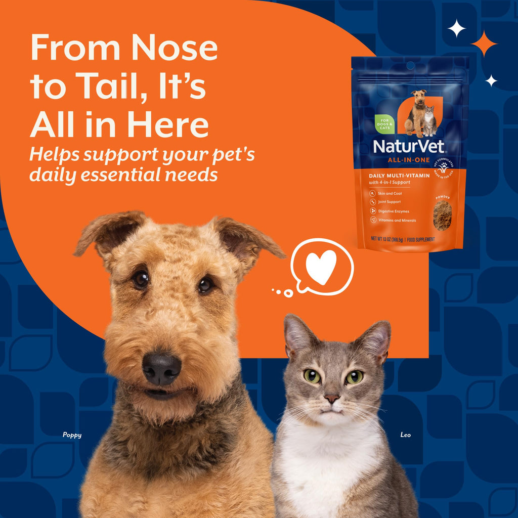 Cat & Dog Daily Multivitamin 13 Oz Powder Q5166