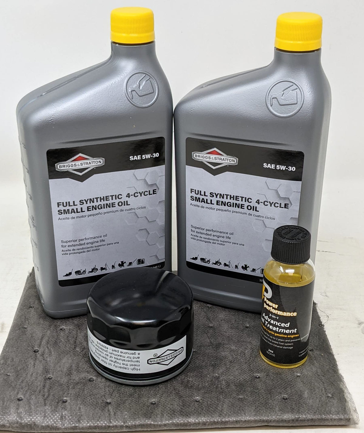 5W-30 Full Synthetic Engine Oil Change Kit with Filter and Fuel Treatment X79493
