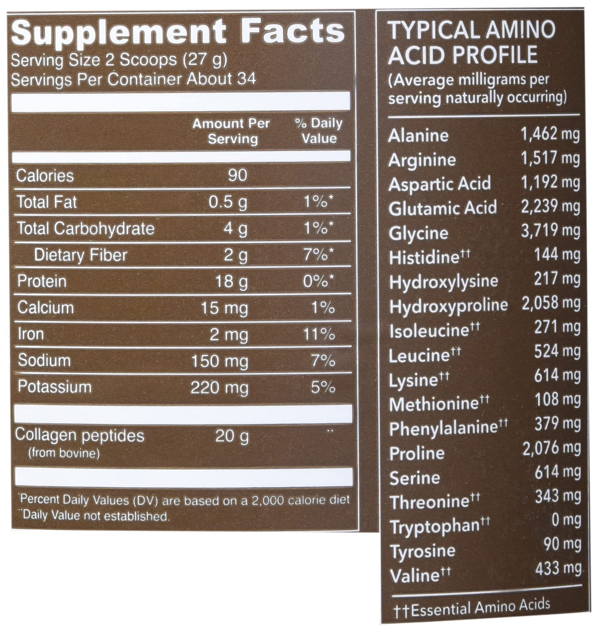 Collagen Peptides Chocolate 32.56 Oz K639940